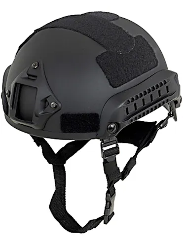 Helm US MICH 2001 met NV mount - Black - Army Company Nederland