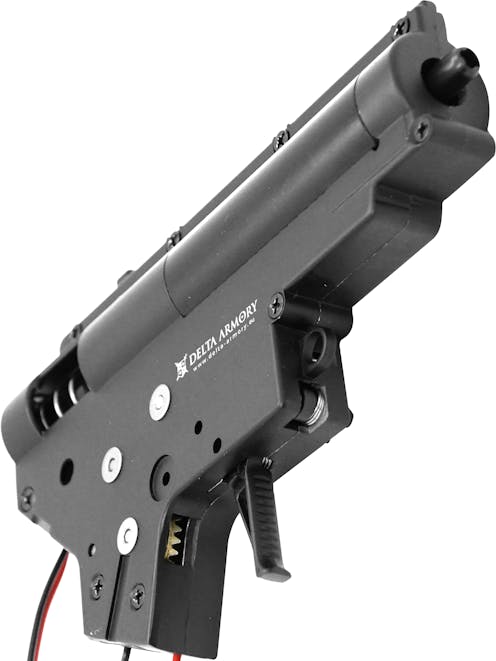 Delta Armory Complete Version 2 Gearbox for M4/AR-15 AEG; Deans