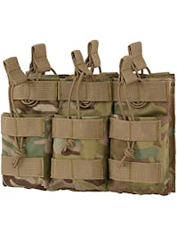 8Fields Tactical MOLLE Triple Stacker M4/AR-15 Magazine Pouch
