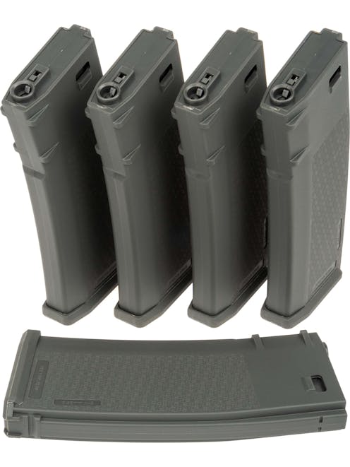 Specna Arms S-Mag Mid-Cap 125rnd Magazines Set Of 5