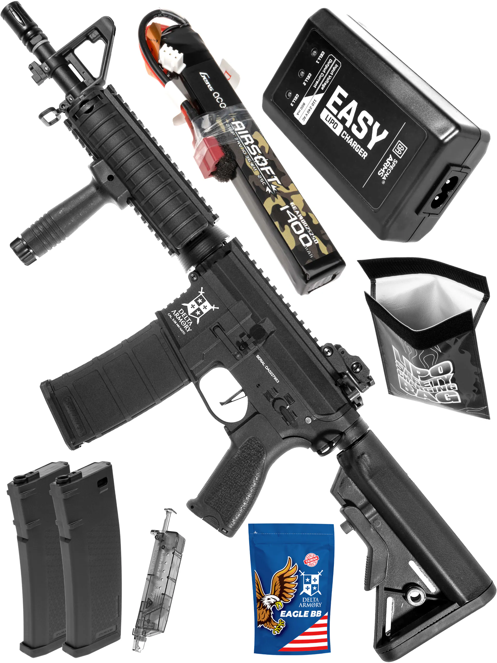 Delta Armory CHARLIE™ M4 CQBR Bundle | Patrol Base UK