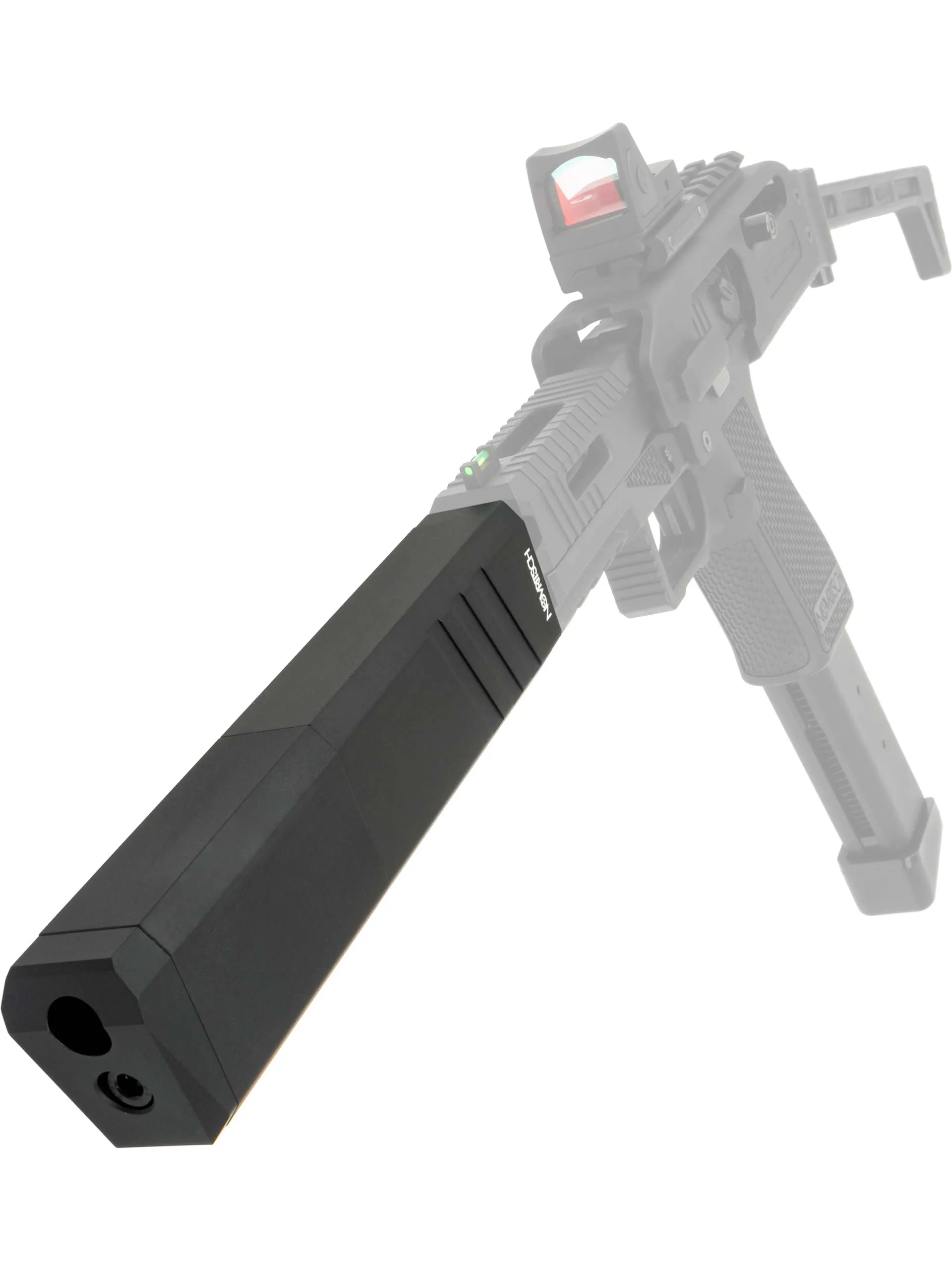 Novritsch Rectangular Modular Suppressor V2; 14mm CCW | Patrol Base UK