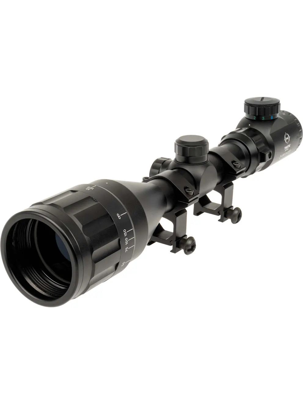 Theta Optics 3-9x50 AOEG Illuminated Rifle Scope | Patrol Base UK