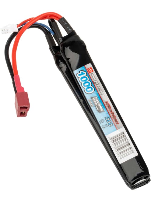 VP Racing Battery 7.4v 1000mAh 20C LiPo Crane Stock Battery - Deans