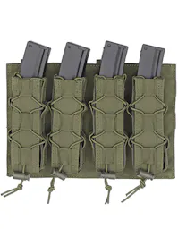 8Fields Tactical MOLLE Quad SMG-5/UTR45/UMP/AR-9/VMP-1 Magazine Pouch