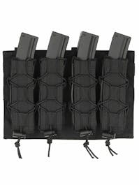 8Fields Tactical MOLLE Speed Quad MP5/SMG Magazine Pouch
