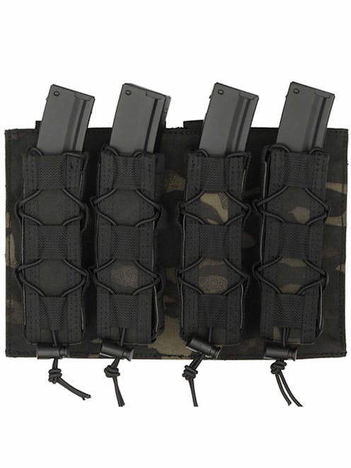 8Fields Tactical MOLLE Speed Quad MP5/SMG Magazine Pouch