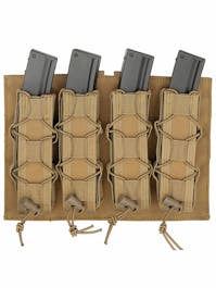 8Fields Tactical MOLLE Speed Quad MP5/SMG Magazine Pouch