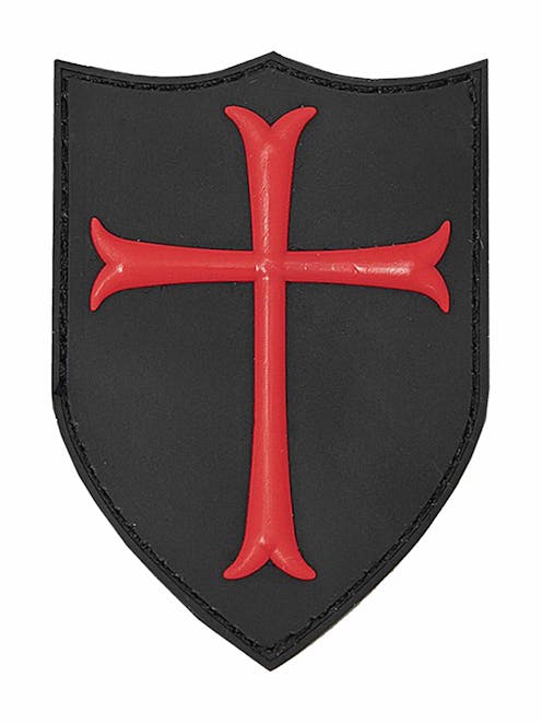 101 Inc. Crusader Red PVC Patch