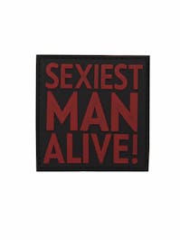 101 Inc. Sexiest Man Alive PVC Patch