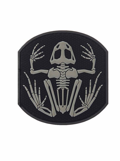 101 Inc. Frog Skeleton PVC Patch