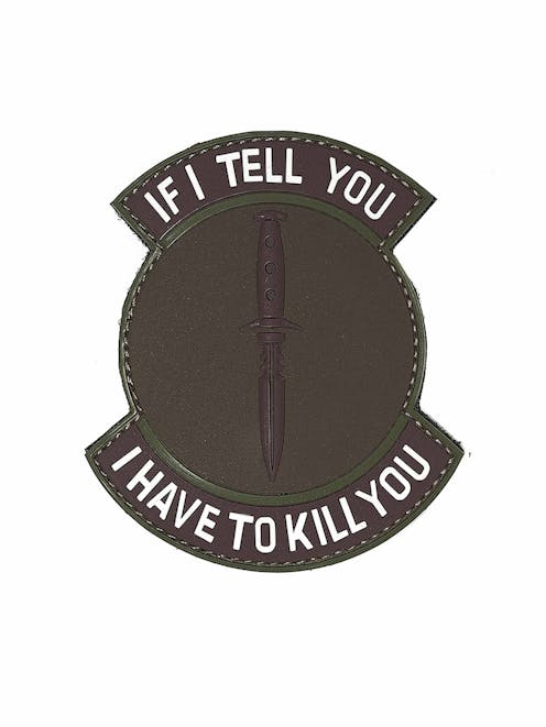 101 Inc. If I Tell You PVC Patch