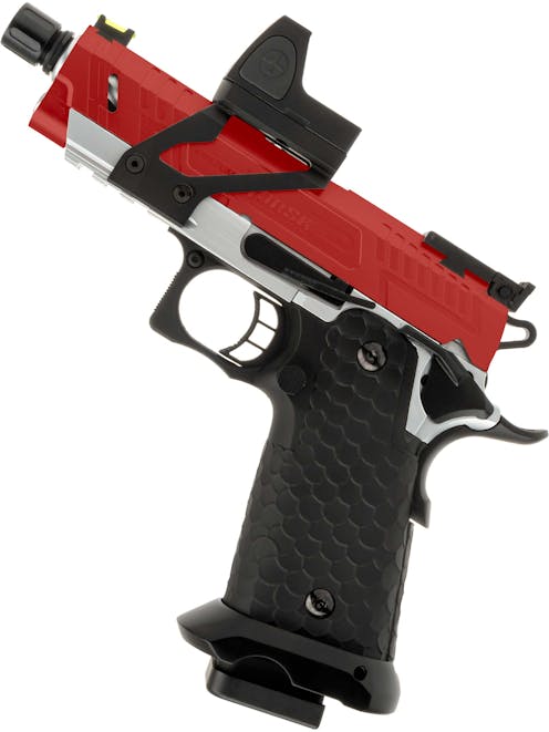 VORSK Hi-Capa Vengeance Compact GBB Pistol w/Red Dot Sight