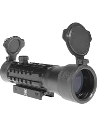 Delta Armory 2x40 Collimator Zooming Scope; Railed