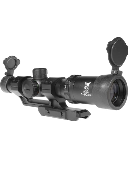 Delta Armory Backlit LPVO 1-4X24RG Rifle Scope