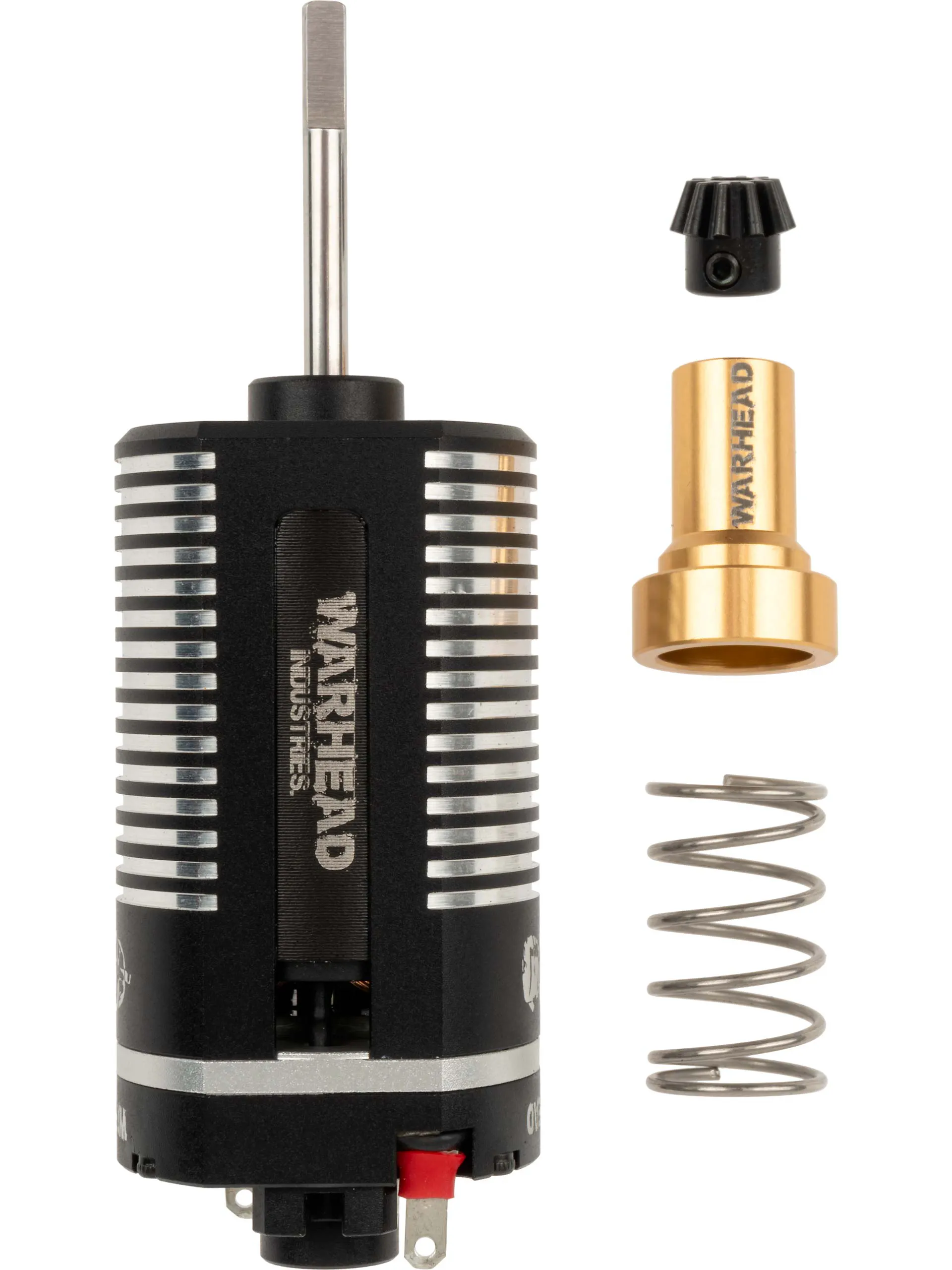 Warhead Industries CNC Black Brushless Motor; Long Shaft | Patrol Base