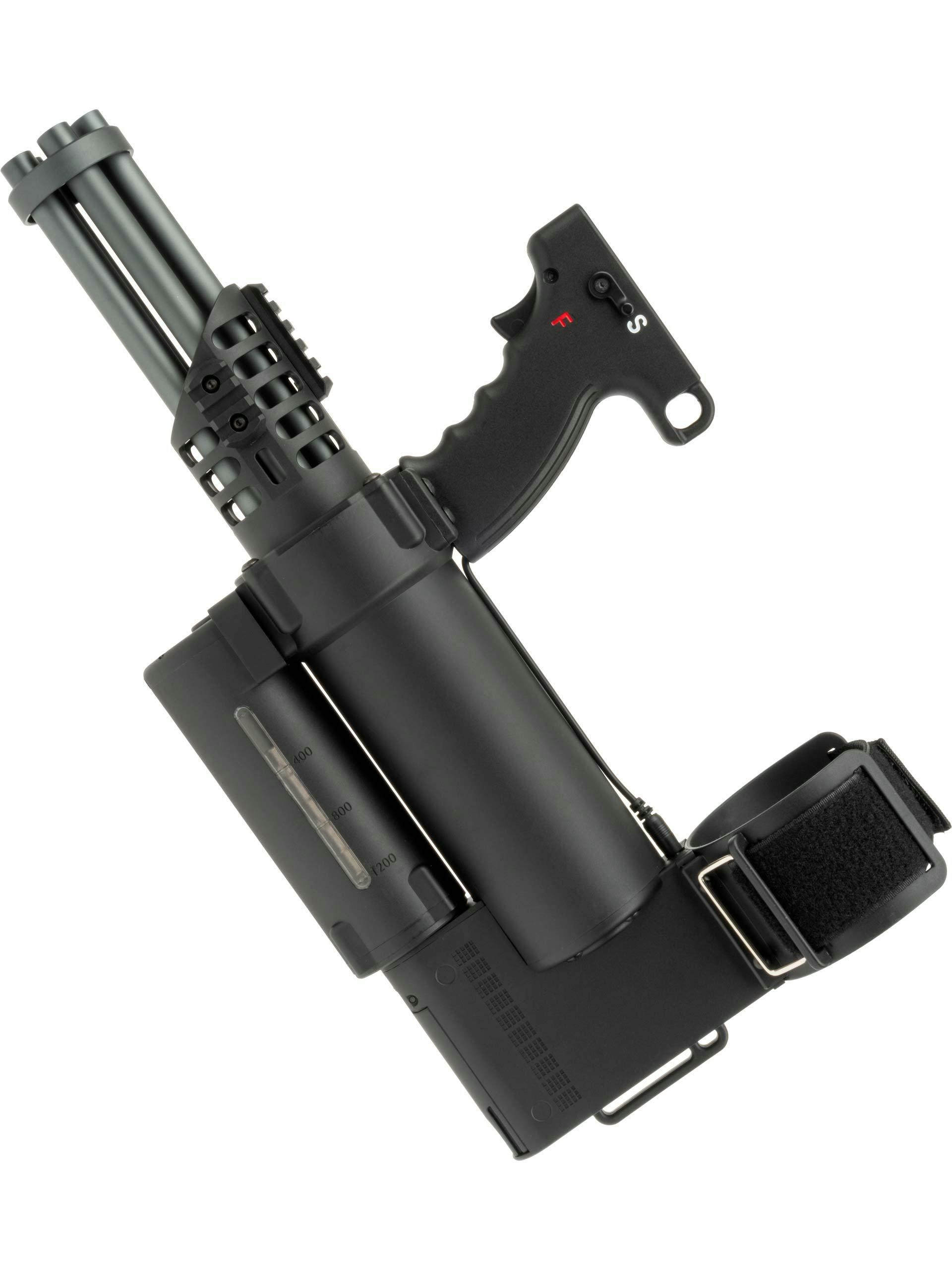 WELL - WE23-L Rotary Minigun AEG; Arm-Mounted | Patrol Base UK