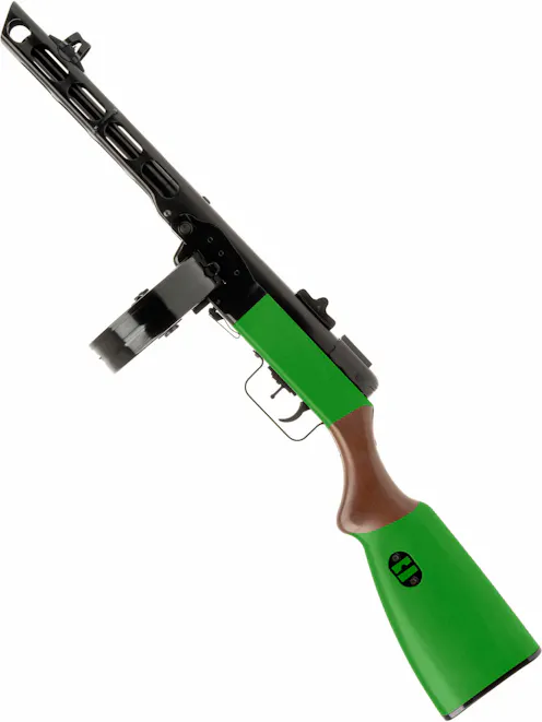 S&T Armament PPSh-41 EBB Submachine Gun AEG; ABS Stock