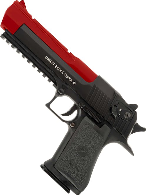 Cybergun Desert Eagle .50AE Railed CO2 GBB Pistol; FULL AUTO