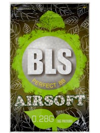 BLS 0.28g 6mm Perfect BIO BBs; 1kg Bag