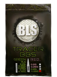 BLS 0.25g 6mm Perfect Tracer BB; 1kg Bag