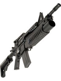 Specna Arms SA-G01 ONE™ M4A1 w/ M203 Launcher; Kestrel Basic ETU