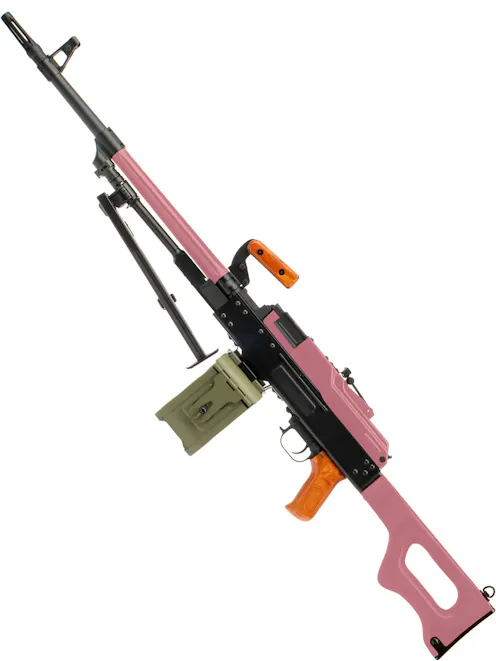 A&K PK Machine Gun AEG - Real Wood