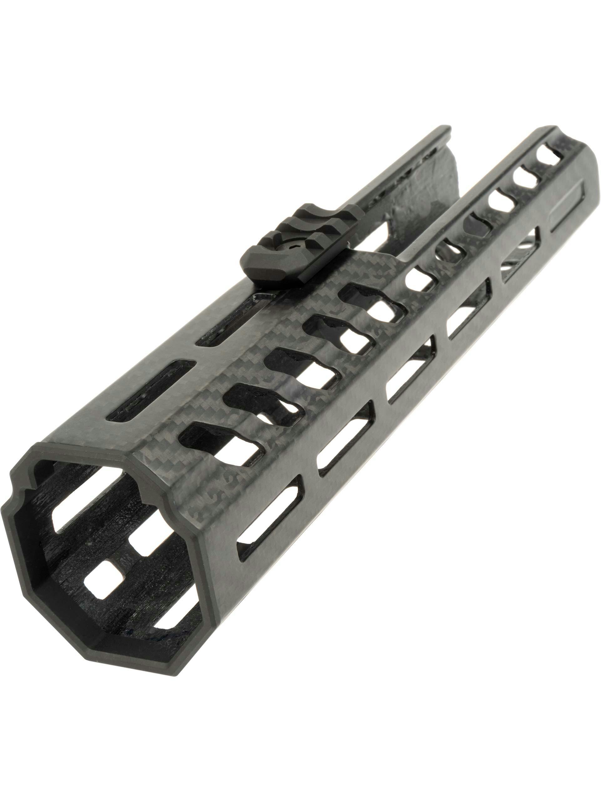 Airsoft Artisan 10" Carbon Fibre Handguard for MCX Virtus AEG