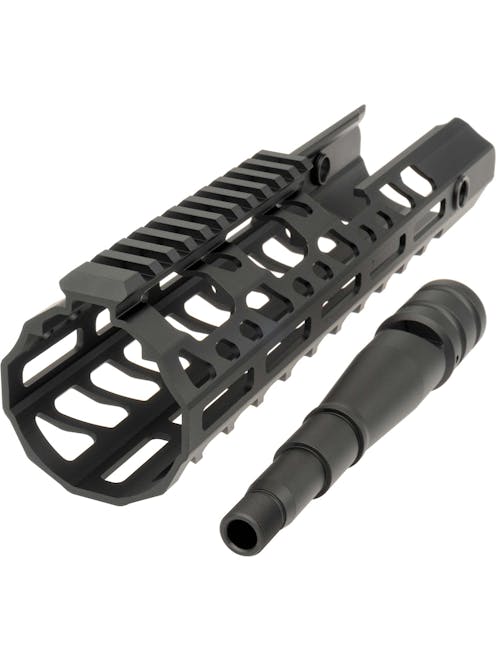 Airsoft Artisan 10" SUR300 Handguard, Suppressor & Outer Barrel for MCX Virtus