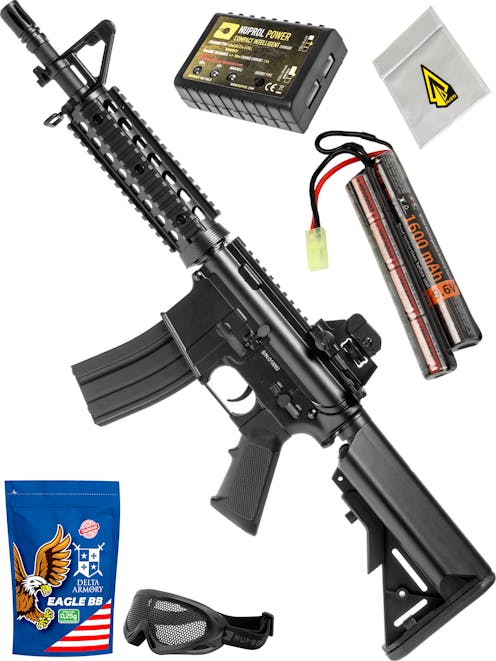 CYMA CM.506 M4A1 RIS CQB Beginner Bundle