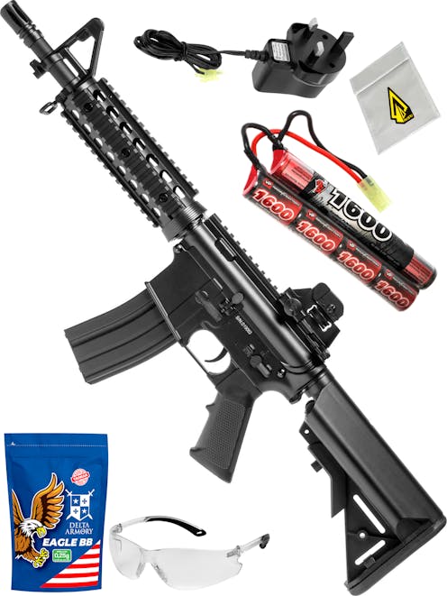 CYMA CM.506 M4A1 RIS CQB Beginner Bundle
