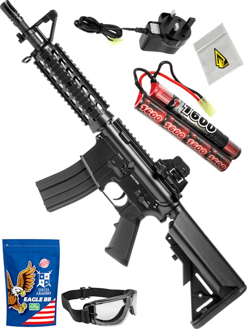 CYMA CM.506 M4A1 RIS CQB Beginner Bundle