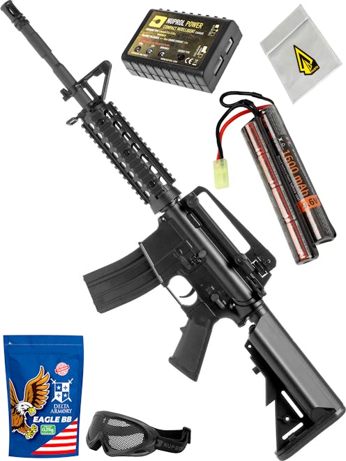 CYMA CM.507 M4A1 AR-15 Beginner Bundle