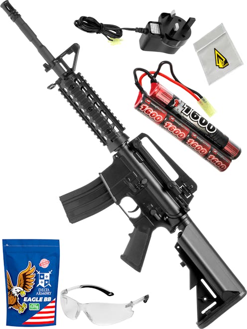 CYMA CM.507 M4A1 AR-15 Beginner Bundle