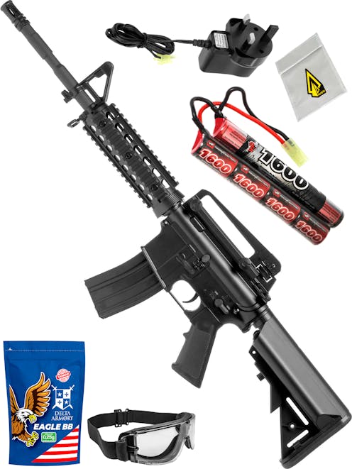 CYMA CM.507 M4A1 AR-15 Beginner Bundle
