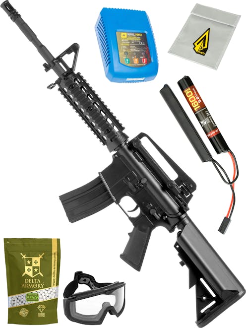 CYMA CM.507 M4A1 AR-15 Beginner Bundle