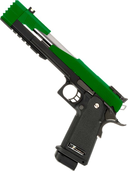 WE Black Dragon Hi-Capa 7.0 GBB Pistol; Full Auto Version