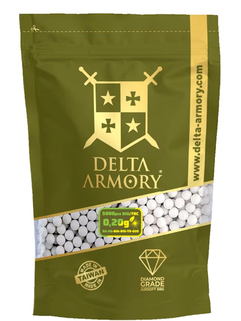 Delta Armory 0.20g Diamond 6mm BIO Tracer BBs