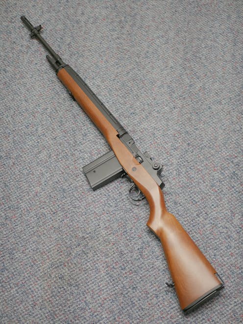 CYMA BY-103010 CM.032 M14 Rifle; Faux Wood