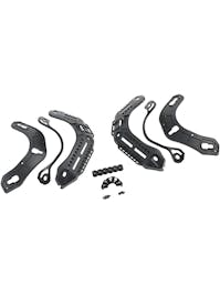 PTS Syndicate M-LOK Accessory Rails for MTEK FLUX Helmet