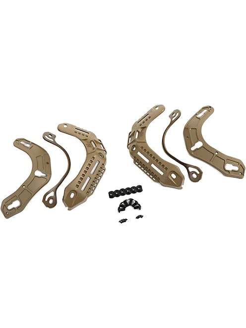 PTS Syndicate M-LOK Accessory Rails for MTEK FLUX Helmet
