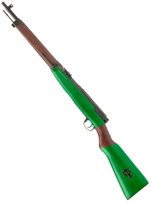 S&T Type 38 Bolt-Action Airsoft Rifle Replica; Real Wood