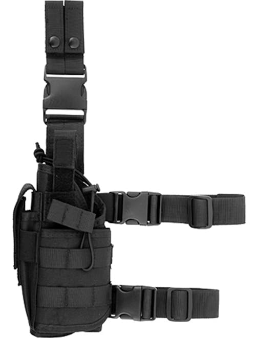 8Fields Tactical 2-Way Carry Drop Leg Holster; Left-Handed