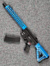 G&G Armament BY-103964 GC16 Wild Hog Combat Machine; 12"; PTT Blue