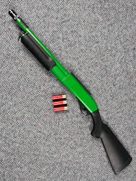 CYMA BY-103981 CM.356M Tactical Full Metal Shotgun; PTT Green