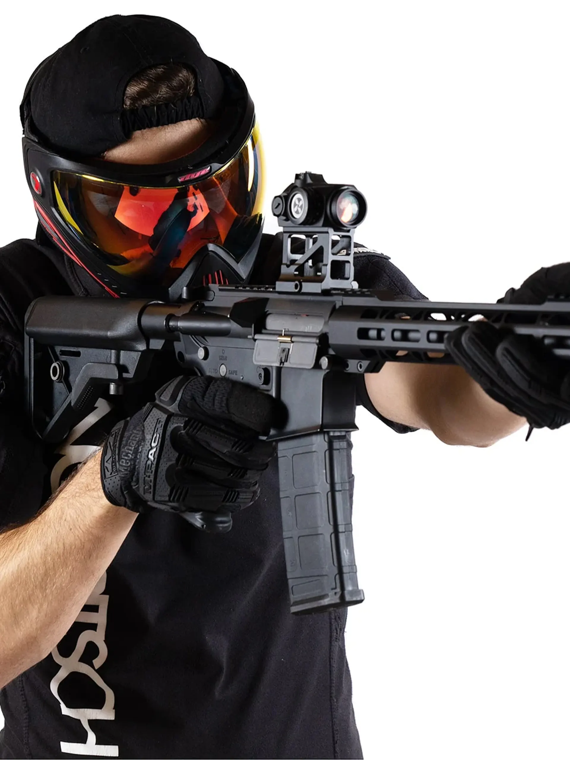 Hydra Mount Kit For Aimpoint T1/T2 & Romeo 5 - High Rise For Night Vision (Airsoft)