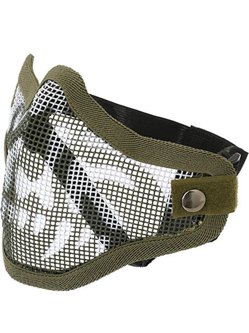 WoSport Asia Steel Mesh Lower Face Protective Mask V1