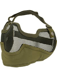 WoSport Asia Large Steel Mesh Lower Face Protective Mask V2