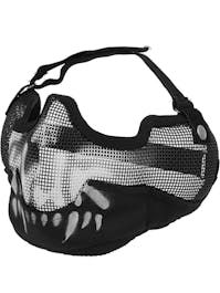 WoSport Asia Large Steel Mesh Lower Face Protective Mask V2