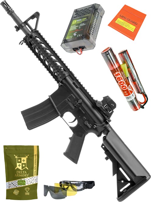 CYMA CM.517 M4 Combat Beginner Bundle